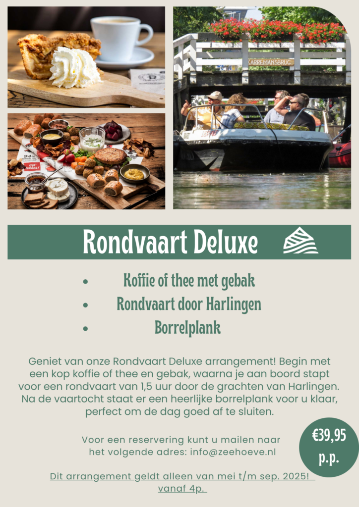 Rondvaart Deluxe in Harlingen